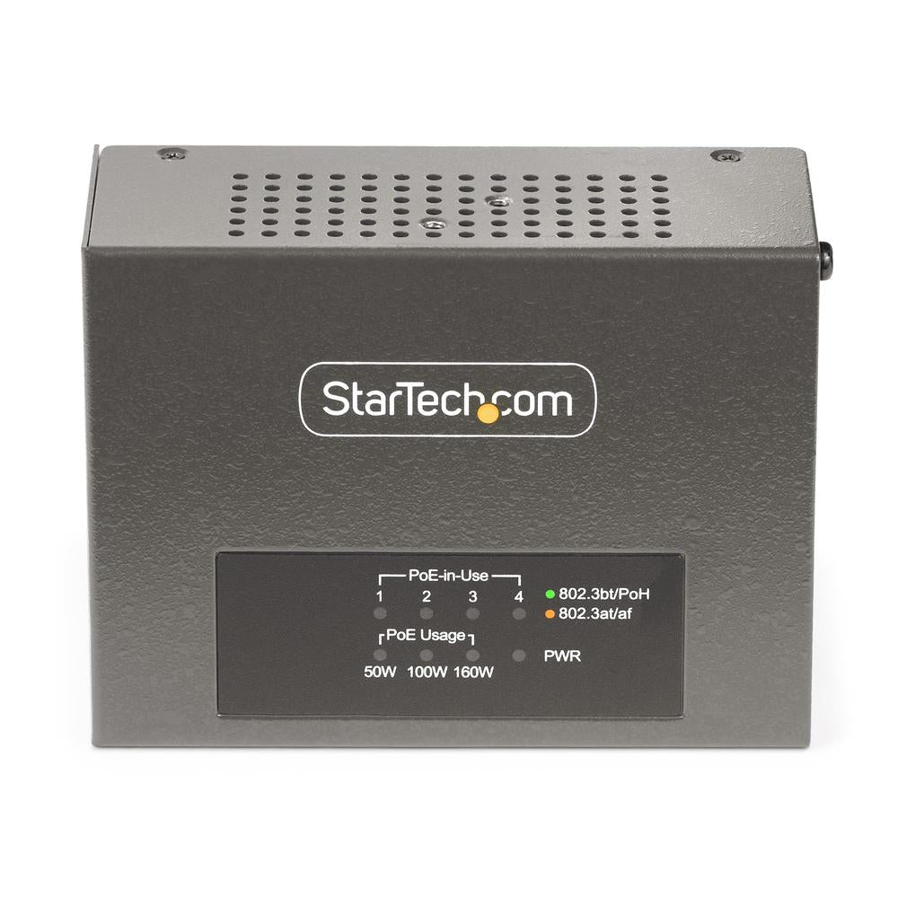 Switch startech as445c - poe - injector 4 puertos
