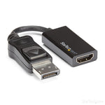 Adaptador displayport a HDMI startech macho - hembra · negro
