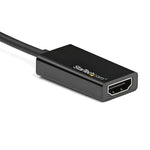 Adaptador displayport a HDMI startech macho - hembra · negro
