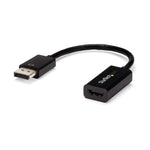 Adaptador displayport a HDMI startech macho - hembra · negro