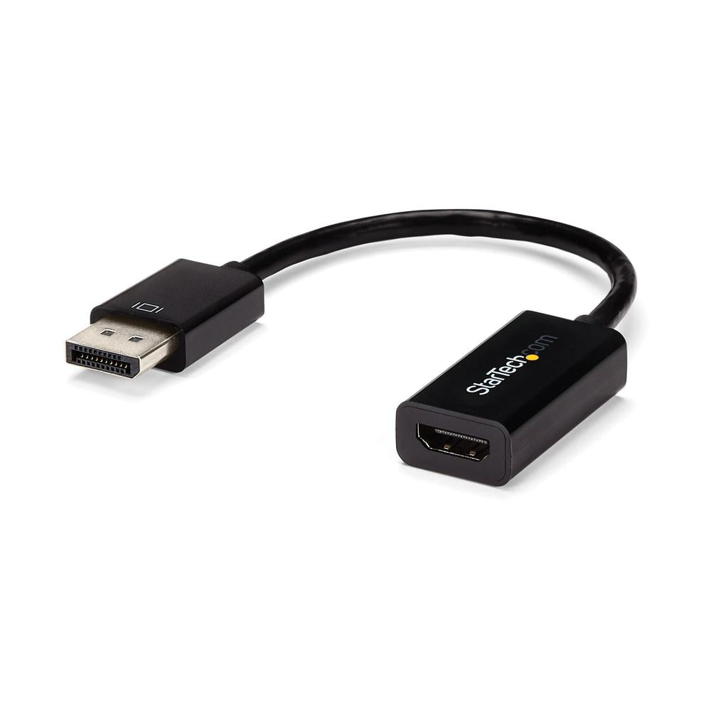 Adaptador displayport a HDMI startech macho - hembra · negro