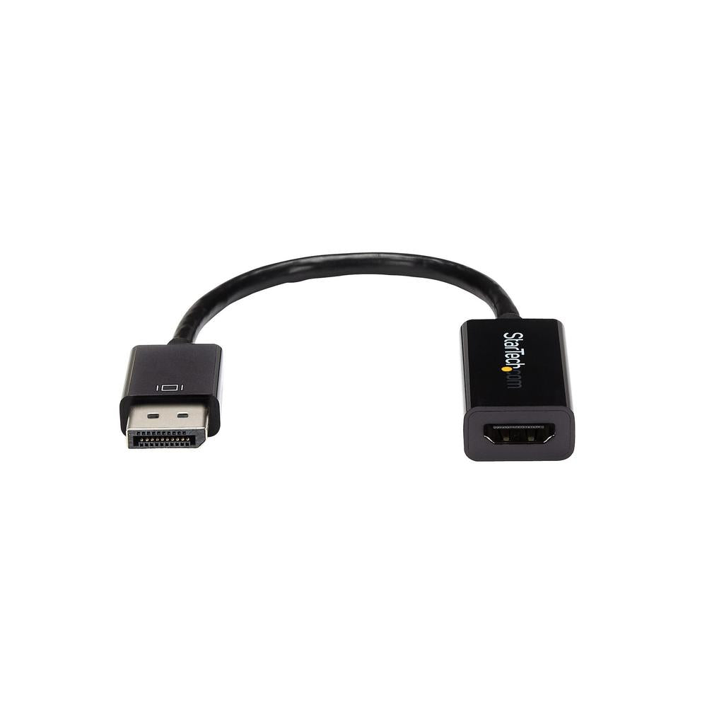 Adaptador displayport a HDMI startech macho - hembra · negro