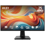 Monitor LED 24.5 pulgadas MSI mp251 e14l IPS · FHD · dp · HDMI · vga · 144hz · 1ms · vesa 100x100