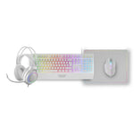 Kit mars gaming mcp124prowfr 4 en 1 blanco frances