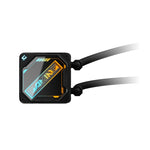Kit refrigeracion liquida Gigabyte gaming 240 argb 2x 120mm negro