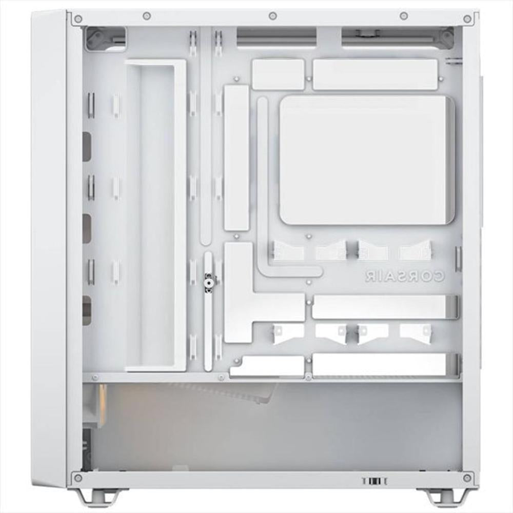Caja ordenador gaming Corsair 3200d rs argb ATX cristal templado blanca