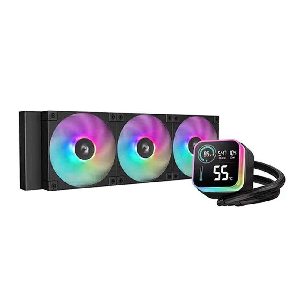 Kit refrigeracion liquida Deepcool lq360 ultra argb 3x 120mm negro