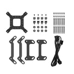 Kit refrigeracion liquida Deepcool lq360 ultra argb 3x 120mm negro