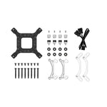 Kit refrigeracion liquida Deepcool le240 v2 argb 2x 120mm negro