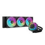 Kit refrigeracion liquida Deepcool le360 v2 argb 3x 120mm negro