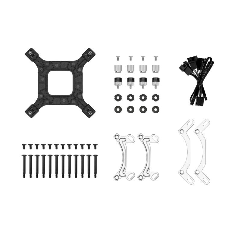Kit refrigeracion liquida Deepcool le360 v2 argb 3x 120mm negro