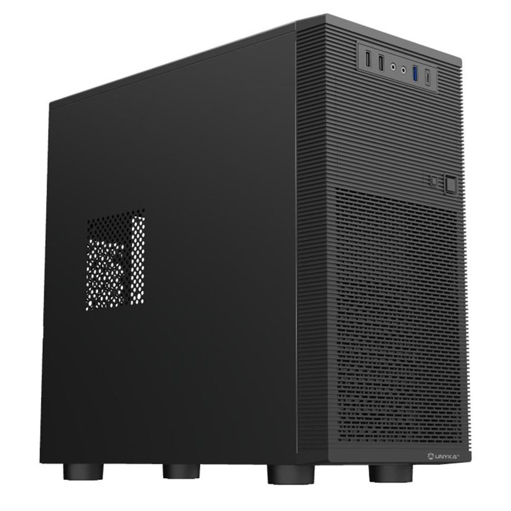 Caja ordenador Unykach aero c15 uk52015 mATX negra
