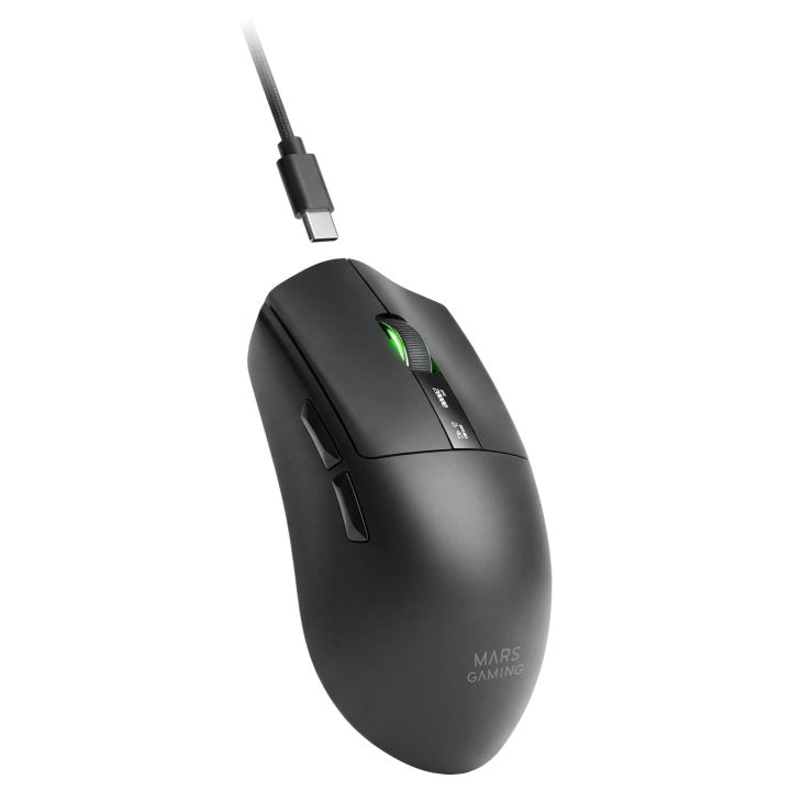 Raton inalambrico mars gaming mmw - elite negro