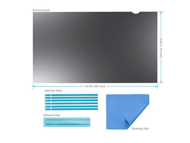 Filtro de privacidad startech para monitor 22 pulgadas