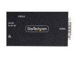 Adaptador rs232 a ethernet poe startech macho - hembra