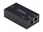 Adaptador rs232 a ethernet poe startech macho - hembra