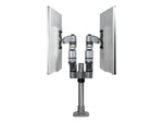 Soporte mesa startech vesa hasta 27 pulgadas 100x100mm max 20kg brazo doble