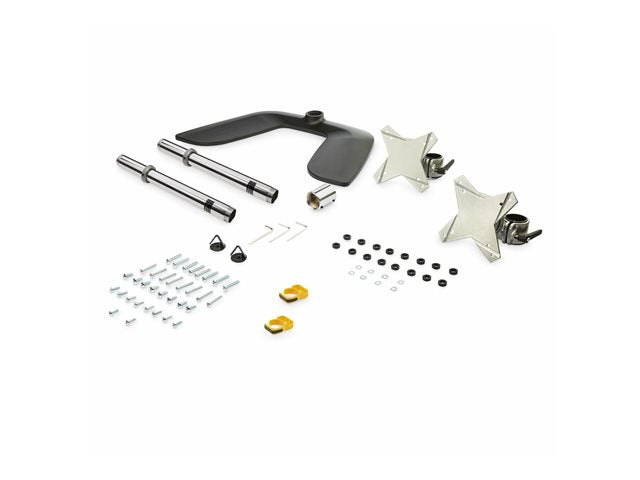 Soporte mesa doble startech vesa hasta 27 pulgadas 100x100mm max 16kg