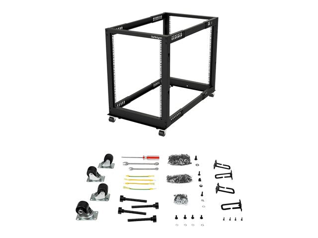 Rack de marco abierto startech 15u 19 pulgadas