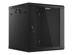 Armario rack phoenix 12u 600x600x640 auto - ensamblado 19'' hasta 60 kg negro