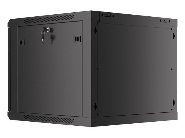 Armario rack phoenix 9u 600x600x501 auto - ensamblado 19'' hasta 60 kg negro