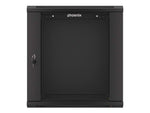 Armario rack phoenix 12u 600x450x640 auto - ensamblado 19'' hasta 60 kg negro