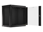Armario rack phoenix 12u 600x450x640 auto - ensamblado 19'' hasta 60 kg negro