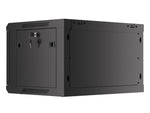 Armario rack phoenix 6u 600x450x368 auto - ensamblado 19'' hasta 60 kg negro