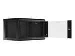 Armario rack phoenix 6u 600x450x368 auto - ensamblado 19'' hasta 60 kg negro
