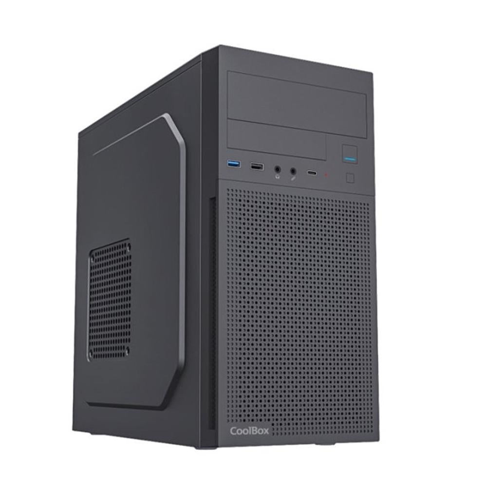 Caja ordenador Coolbox m680 mATX negra