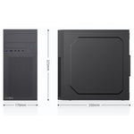 Caja ordenador Coolbox m680 mATX negra