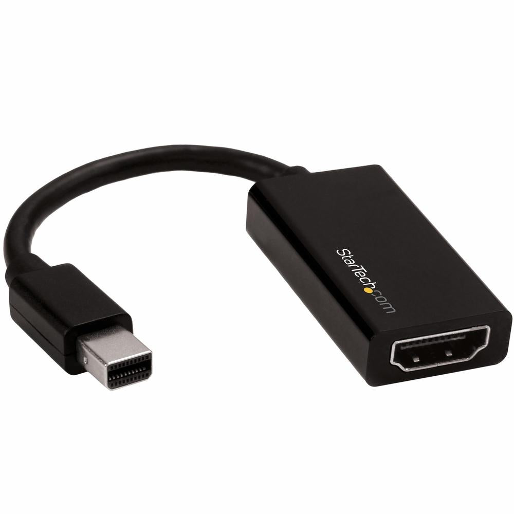 Adaptador mini dp a HDMI 4K startech macho - hembra · negro