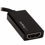 Adaptador mini dp a HDMI 4K startech macho - hembra · negro