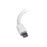 Adaptador mini dp a HDMI startech macho - hembra · blanco