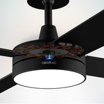 Ventilador de techo Cecotec energysilence aero 5200 black line