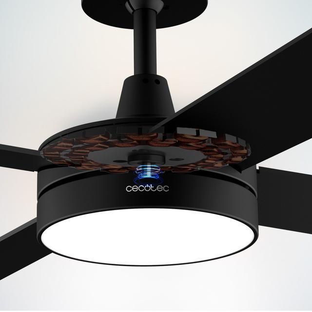 Ventilador de techo Cecotec energysilence aero 5200 black line