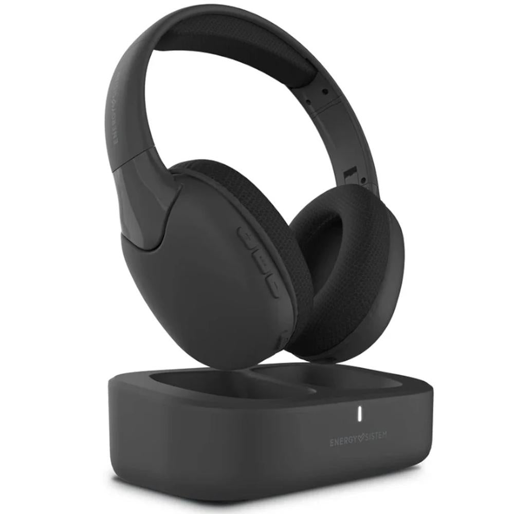 Auriculares energy sistem tv soundreel inalambrico negro