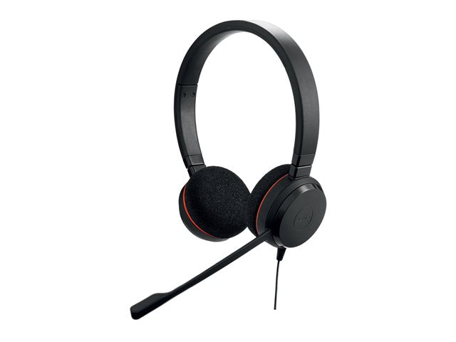 Auriculares Jabra evolve 20 ms stereo negro
