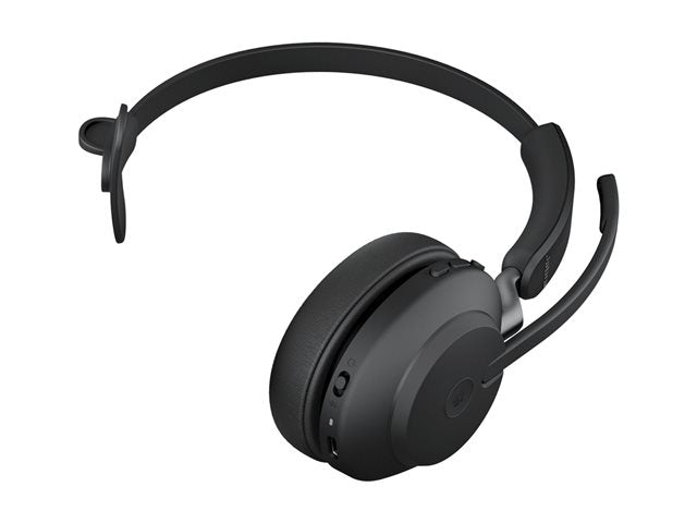 Auriculares Jabra evolve2 65 ms mono inalambrico negro