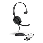 Auriculares Jabra evolve2 50 ms mono negro
