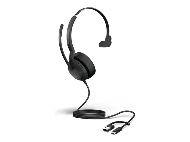 Auriculares Jabra evolve2 50 ms mono negro