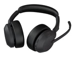 Auriculares Jabra evolve2 55 uc stereo inalambrico negro