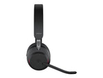 Auriculares Jabra evolve2 65 ms stereo inalambrico negro