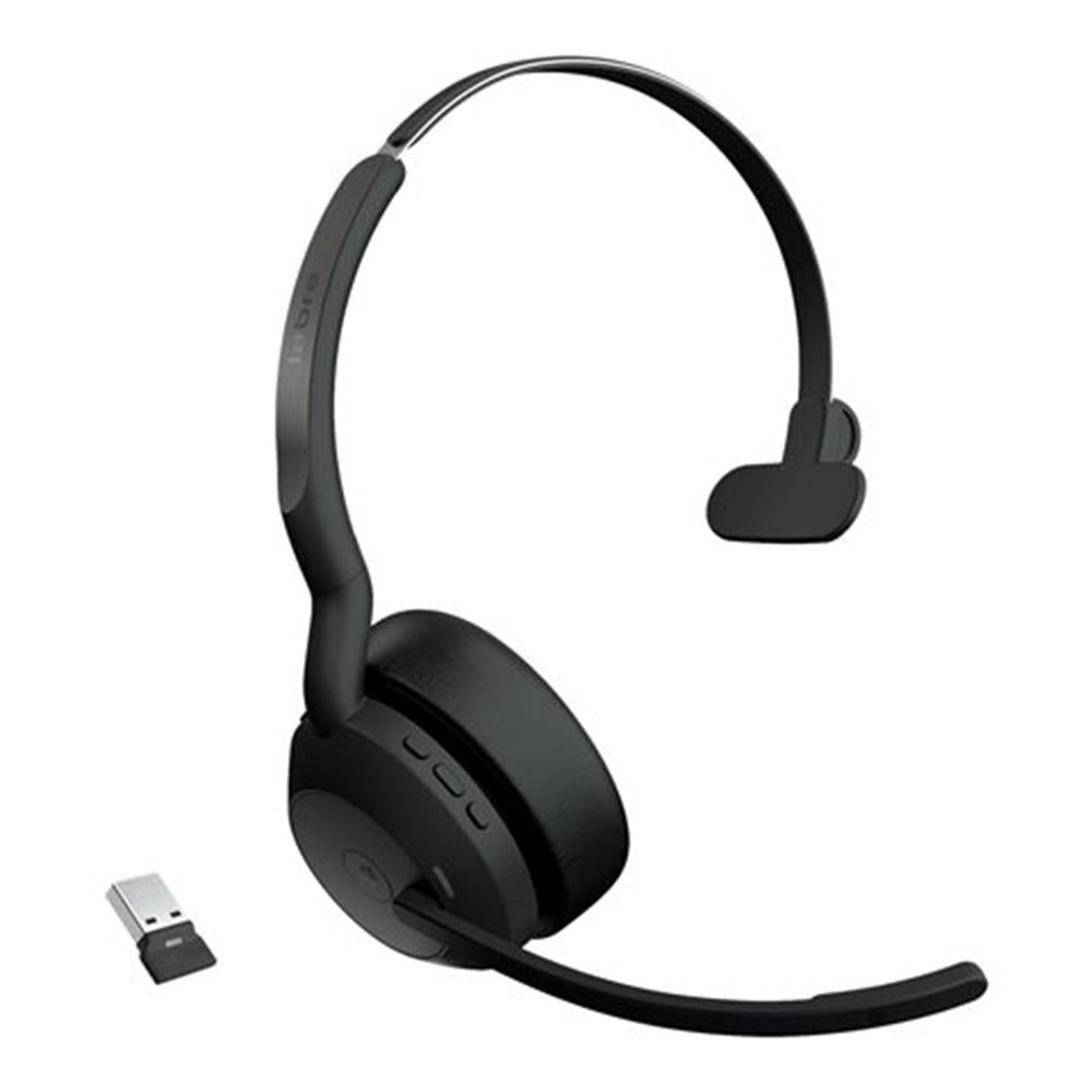Auriculares Jabra evolve2 55 ms mono inalambrico negro