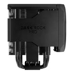 Ventilador disipador cpu be quiet! dark rock pro 6 1x 135mm 1x 120mm negro