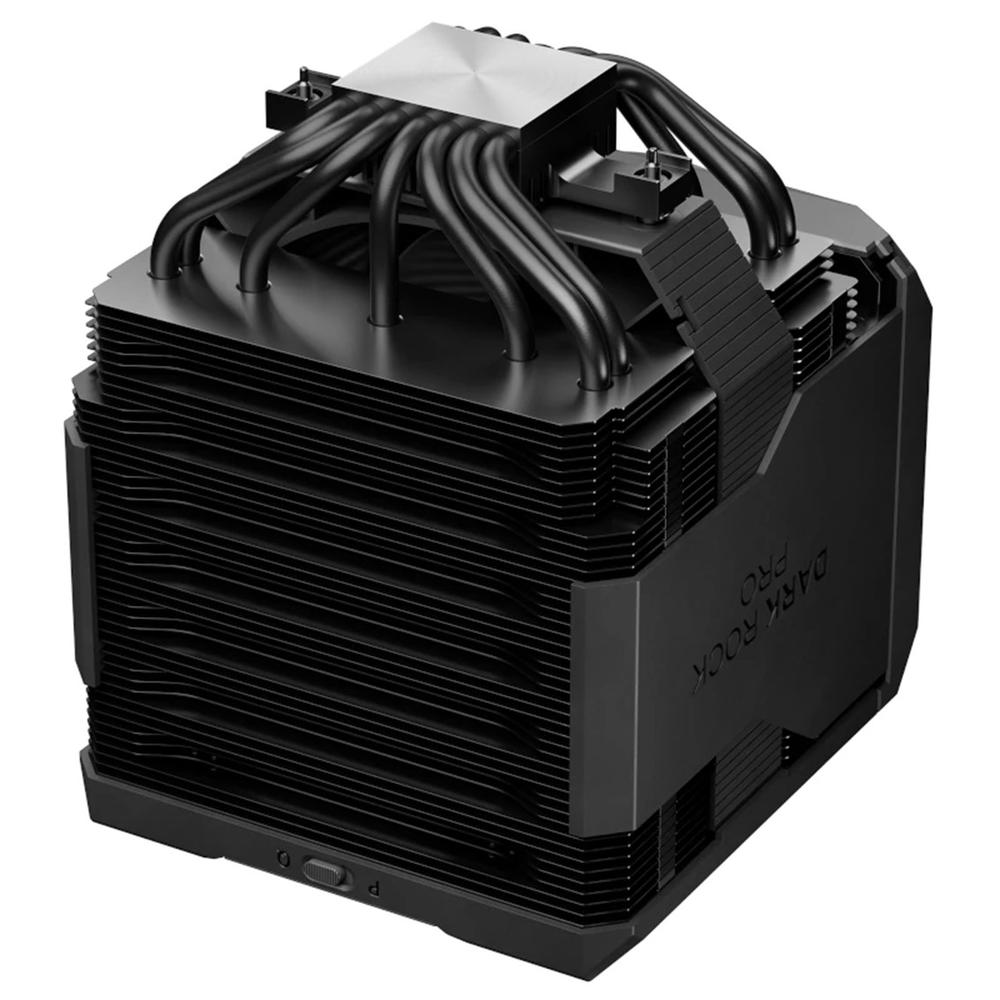 Ventilador disipador cpu be quiet! dark rock pro 6 1x 135mm 1x 120mm negro