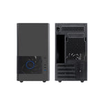 Caja ordenador Coolbox mp2 frontal rejilla mATX negro USB 3.2