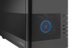 Caja ordenador Coolbox mp2 frontal rejilla mATX negro USB 3.2