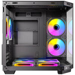 Caja ordenador gaming Antec cx m2 argb mATX cristal templado negra