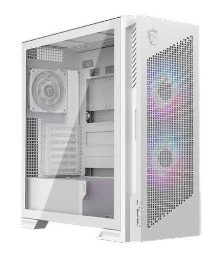 Caja ordenador gaming MSI mpg velox 300r airflow pz ATX argb blanca